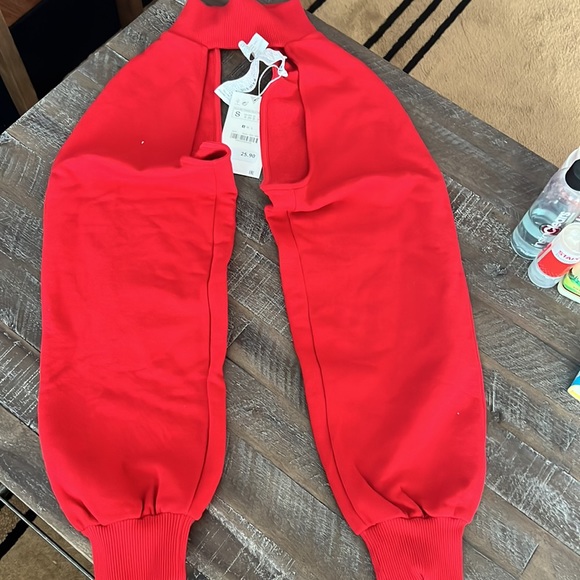 Zara Tops Zara Mock Neck Arms Warmers Poshmark